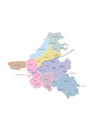 Kaart werkingsgebied